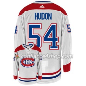 Adidas Maillot de Hockey Montreal Canadiens CHARLES HUDON 54 Blanc Authentic - Homme
